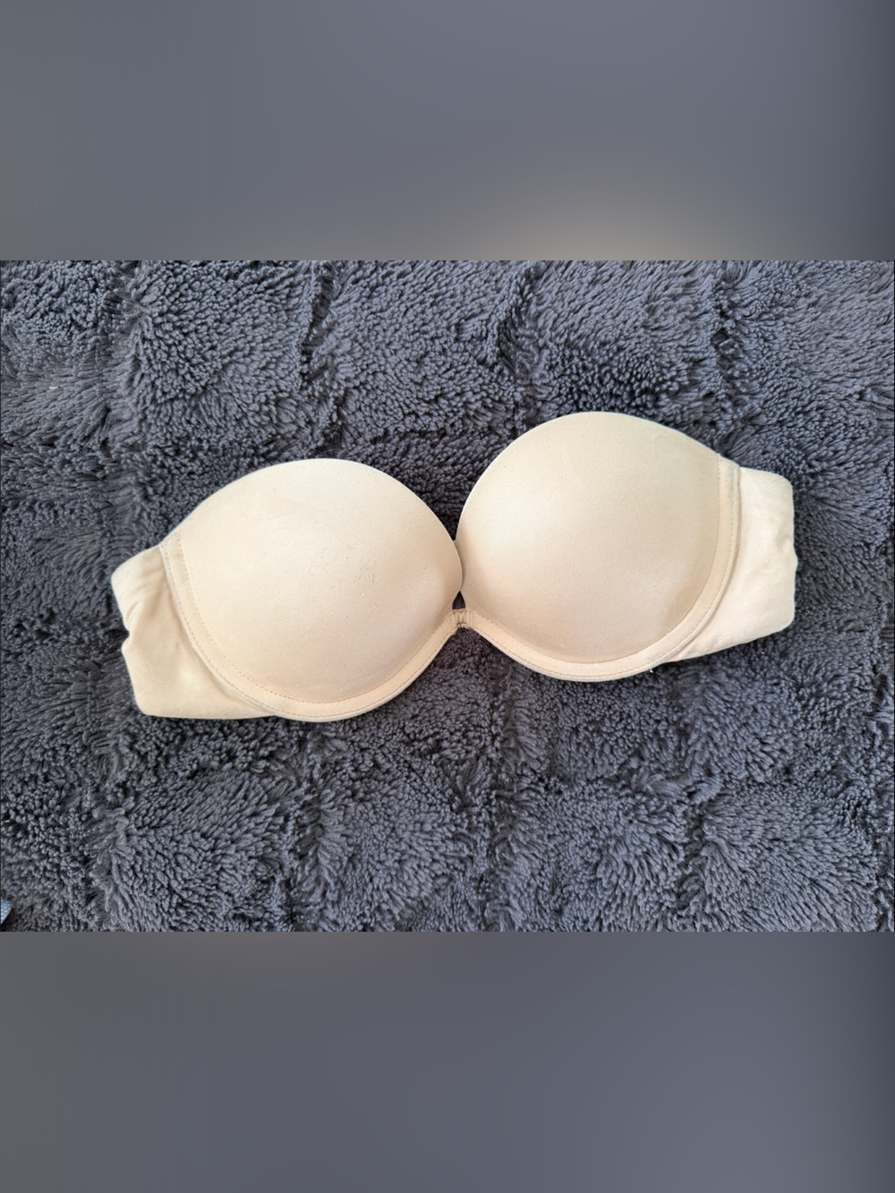 PINK Strapless Nude Push-Up Bra - Nude